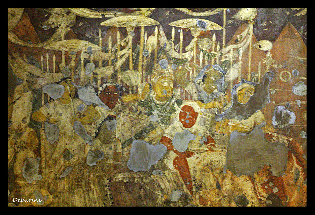 Ajanta Caves Fresco