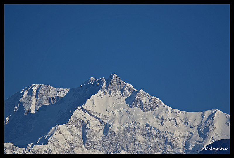 Road trips in India, Close-up of the three Kanchendzonga Peaks