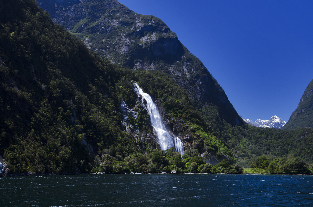 Waterfalls Milford Sound