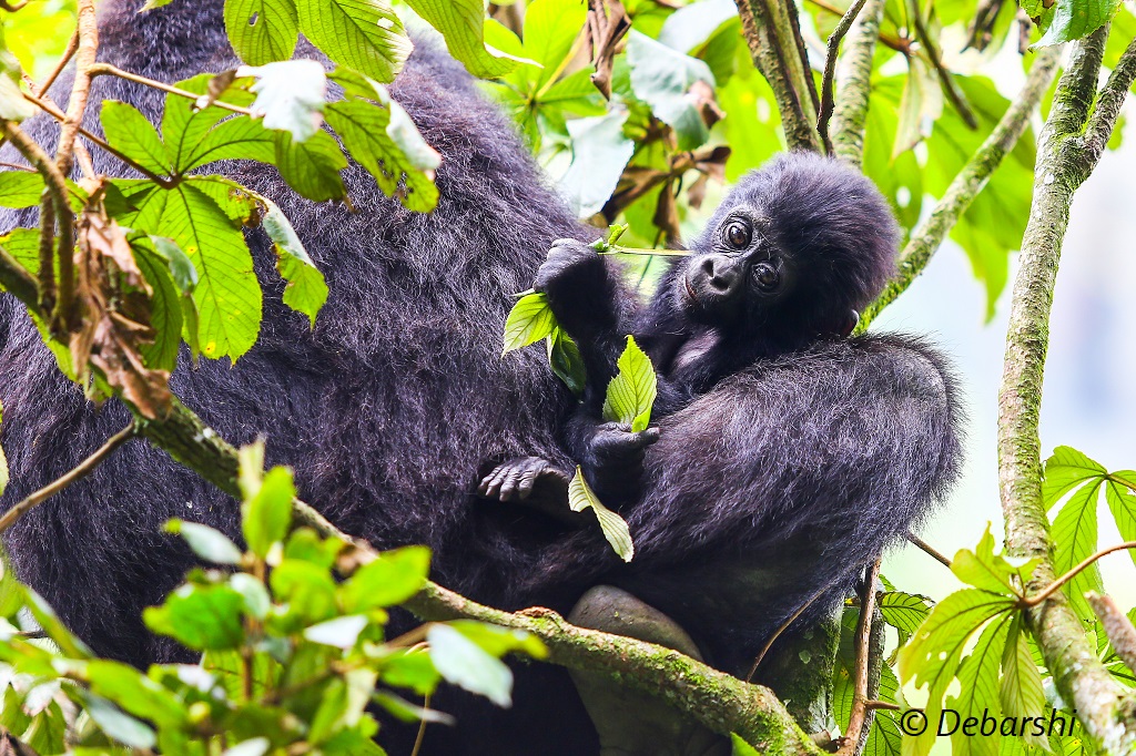 Nyakabara with Mother