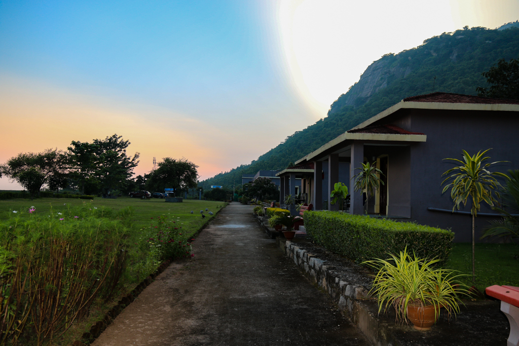 Twilight at Khairabera Eco Adventure Resort