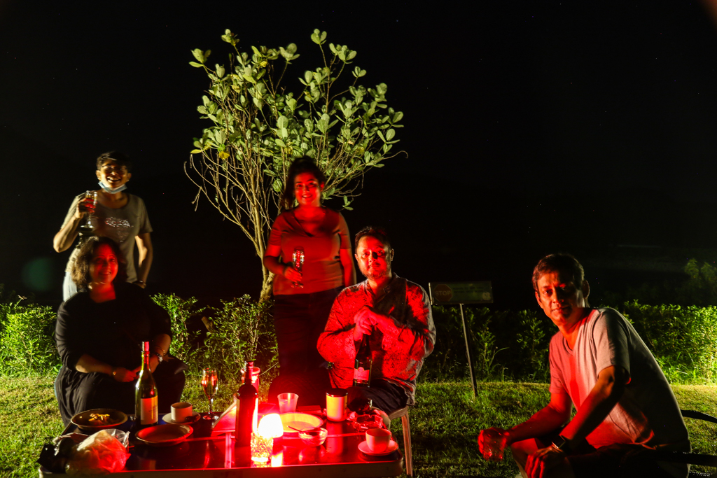 The evening adda at Khairabera eco adventure resort