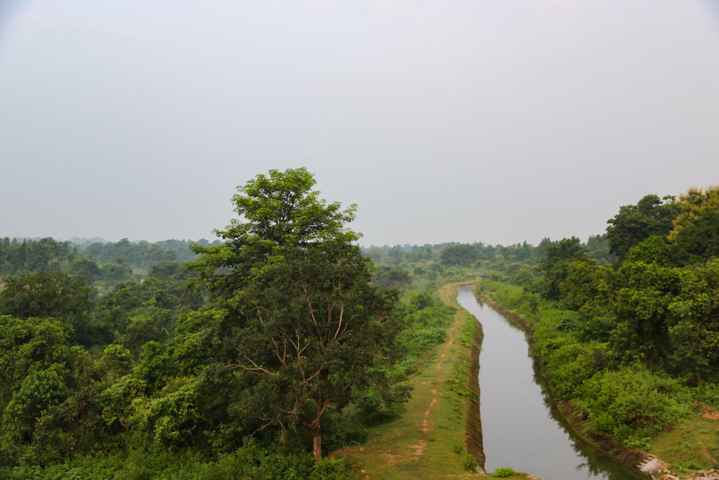 Irrigation canal from Khairabera irrigation project