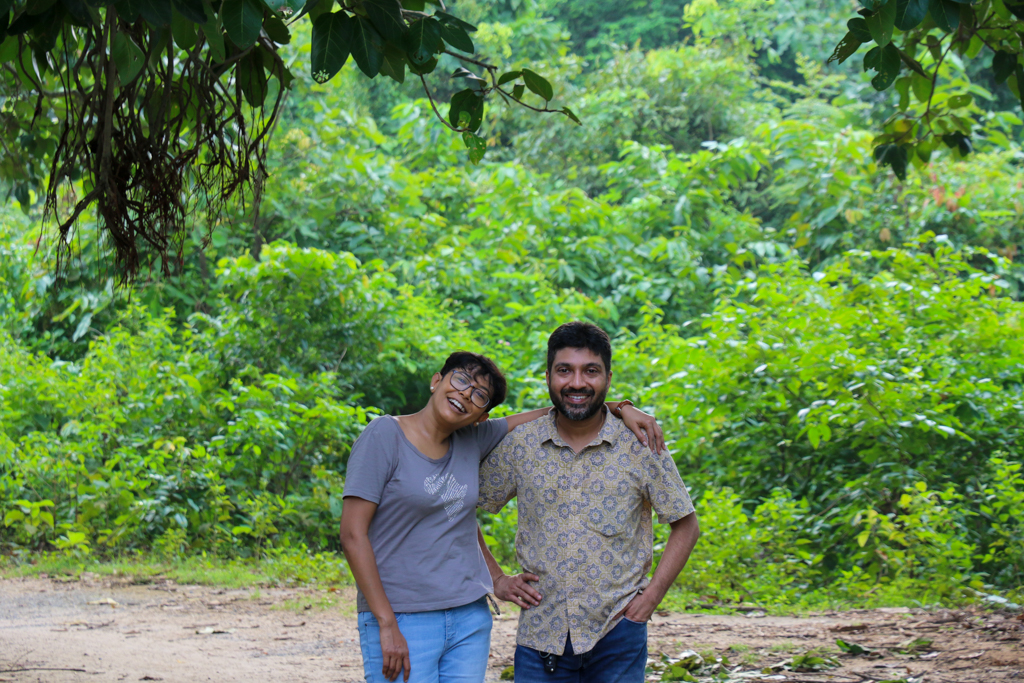 Chandrima and Debarshi trek on Ayodhya Hills Purulia