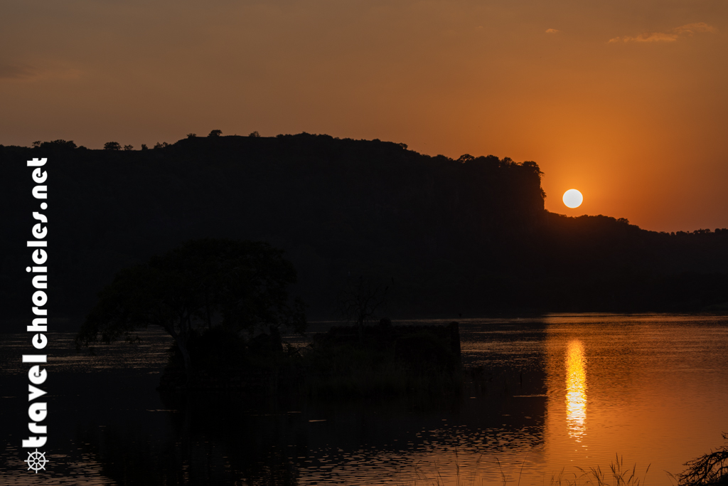 A sunset to remember in Ranthambore
